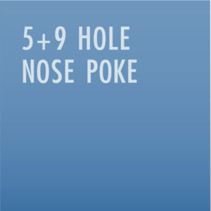 Five+Nine Hole Nose Poke